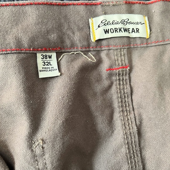 Eddie Bauer work pants. 38x32. Excellent like new condition. - Picture 2 of 5